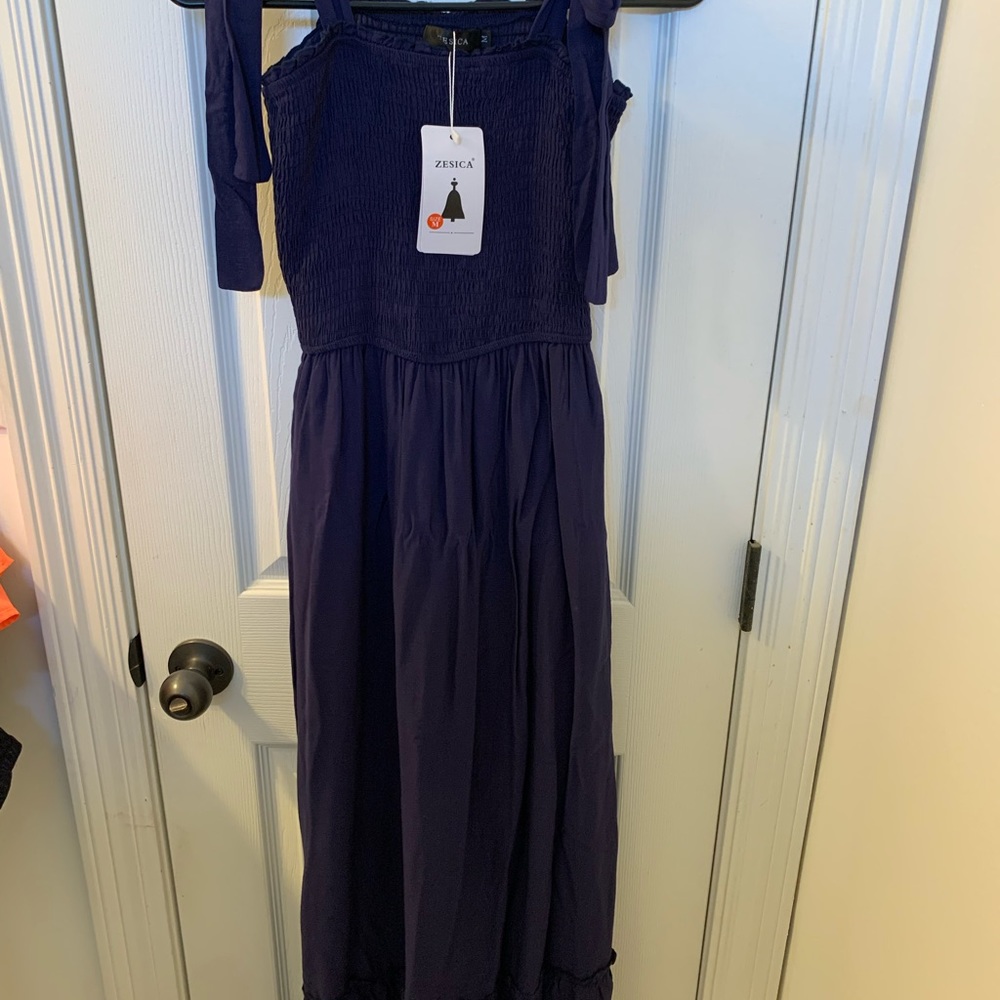 Women Blue Summer and Spring Dress